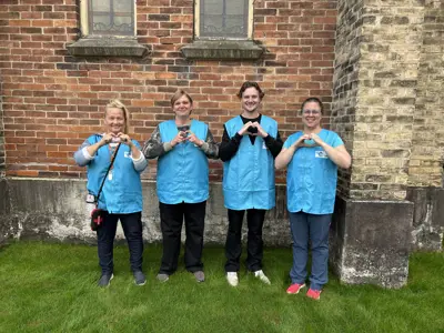 The four members of the Neighbourhood Response Team