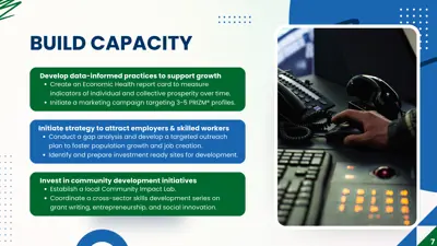 Page 7 of the ERIA Action Plan pdf linked below showing Strategic Focus 2: Build Capacity.