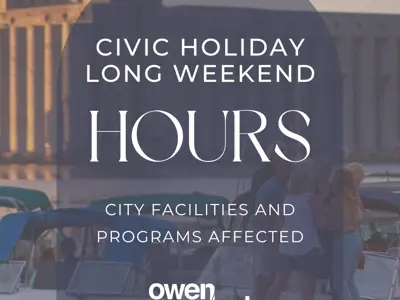 Civic Holiday weekend hours